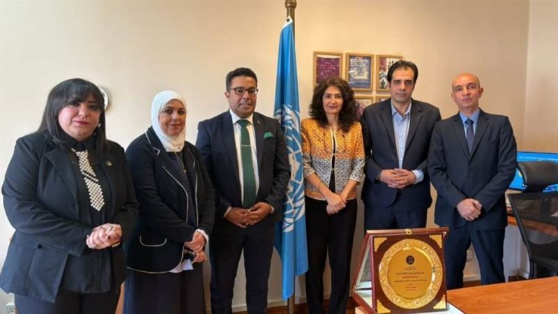 جانب من الزيارة