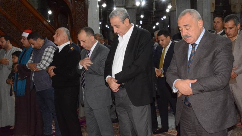 محافظ الغربية خلال