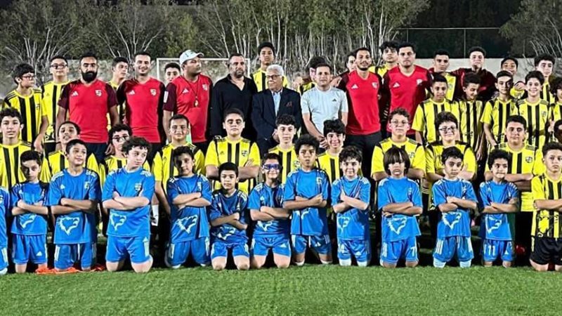 صورة جماعية قبل المسابقة