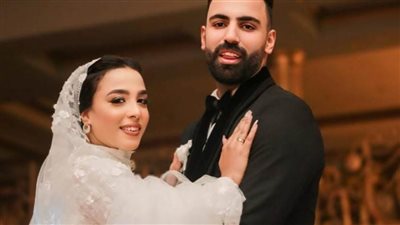 تهنئة بالزفاف السعيد لأجمل عروسين محمد وإسراء