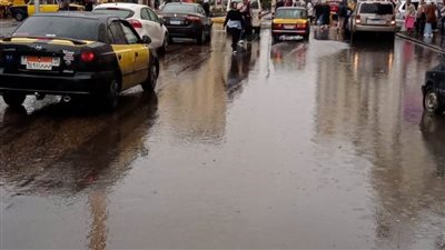  تساقط للأمطار المتوسطة والغزيرة على مختلف أنحاء الإسكندرية 