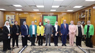 رئيس جامعة المنيا يستقبل وفد «جودة التعليم» لتجديد اعتماد كلية التمريض