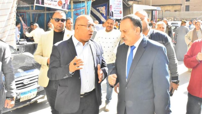 محافظ أسيوط يتفقد