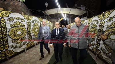 محافظ كفر الشيخ يؤدي واجب العزاء فى وفاة اللاعب «محمد شوقي» 