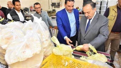 محافظ أسيوط يتفقد مدرسة أسيوط الثانوية الزراعية لمتابعة الإنتاج الحيواني والصناعات الغذائية 