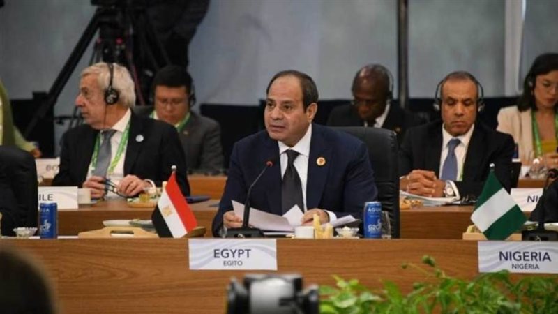 الرئيس السيسي بقمة