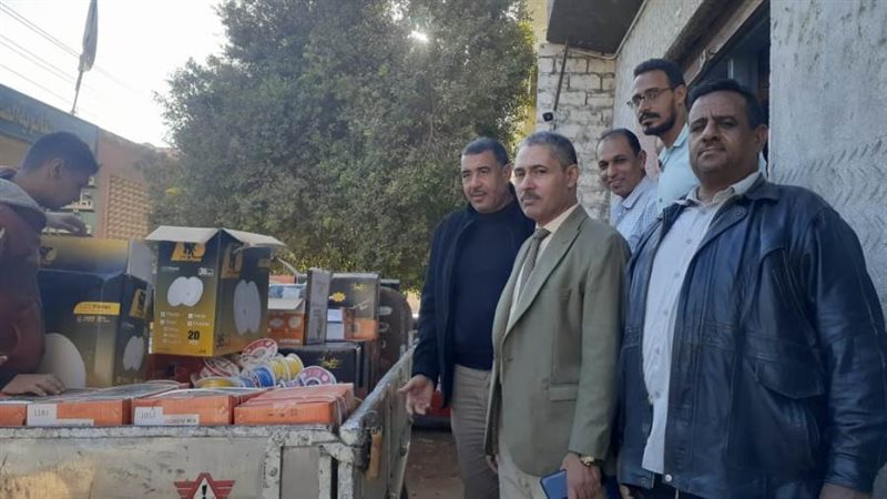 جانب من المضبوطات