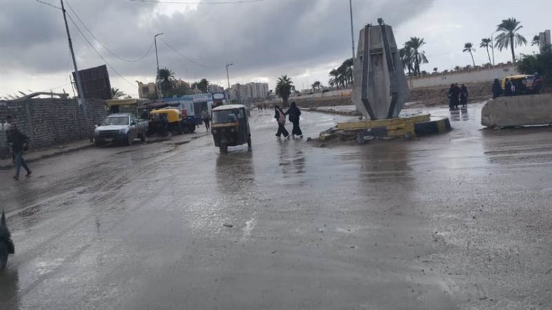 غلق طرق محور أبوذكرى