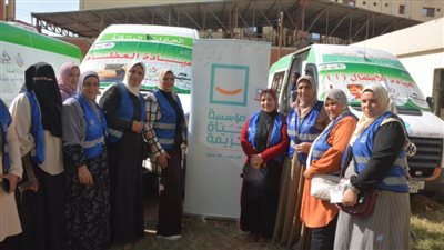 تواصل فاعليات القافلة الطبية المجانية بوحدة طب ناصر بدمنهور وتواجد سيارات بيع اللحوم بأسعار مخفضة 