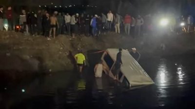 العثور على جثمان مدرب كرة سلة ضحية انقلاب ميكروباص في الترعة بالدقهلية 