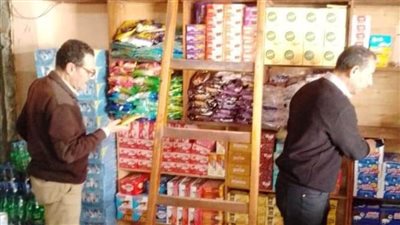 مصادرة 3 آلاف عبوة مواد غذائيّة ومبيدات حشرية منتهية الصلاحية بالبحيرة