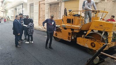 الانتهاء من رصف شوارع القرى الأكثر احتياجًا بمركزي حوش عيسى ودمنهور ..صور