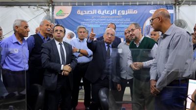  الأمين العام وأمين الصندوق المساعد يتفقدان الإجراءات التنظيمية لمشروع الرعاية الصحية