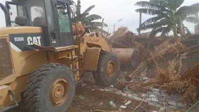 إزالة 14 حالة تعد بمركز البداري بأسيوط