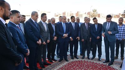  بالصور.. وزير التموين ومحافظ الغربية يتفقدان الصومعة الإماراتية في طنطا
