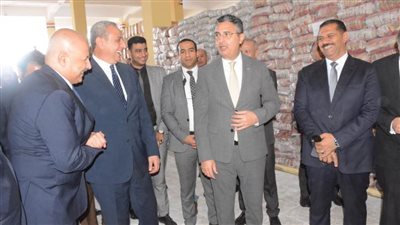 بالصور.. وزير التموين ومحافظ الغربية يتفقدان فرع تجارة الجملة بقرية شبشير والمكتب المطور بقرية الرجدية 