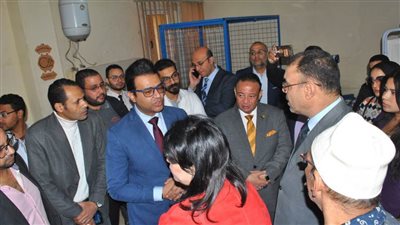 افتتاح قسم العلاج الطبيعي بوحدة الديابات التابعة لمركز أخميم بسوهاج