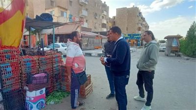 حملة لرفع الإشغالات والتعديات بالإسماعيلية 