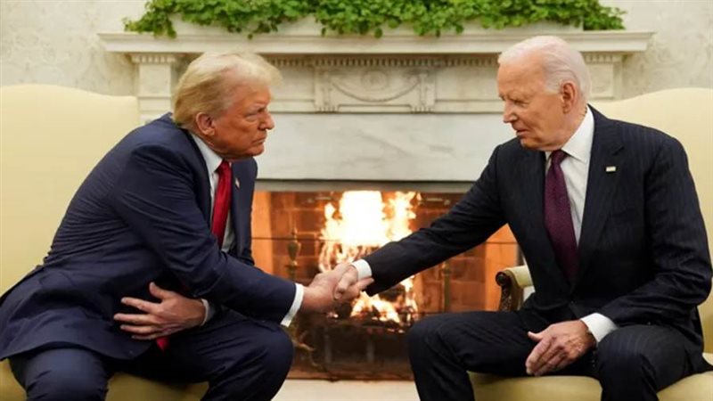 ترامب وبايدن