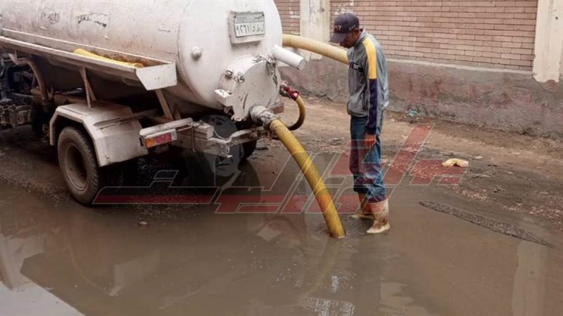 كسح مياه الأمطار