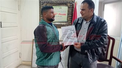 الحامول تسلم 9 نماذج 8 للتصالح في مخالفات البناء 