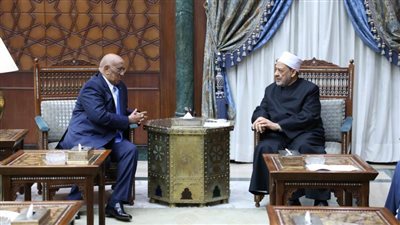 شيخ الأزهر يستقبل رئيس مجلس النواب الجيبوتي