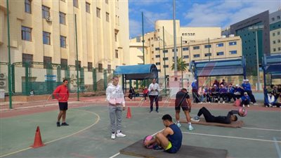 ختام المهرجان الرياضى Be Fit بجامعة كفر الشيخ 