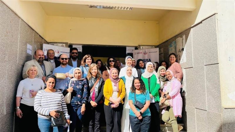 جانب من الزيارة