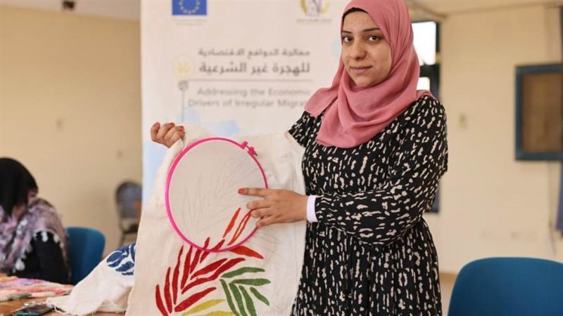 جانب من التدريب