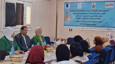 جهاز تنمية المشروعات المتوسطة وسفراء السعادة يعقدون ندوة عن الهجرة غير الشرعية بدلبشان