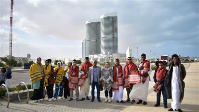 العلمين الجديدة تستقبل 180 شابًا وفتاة من المحافظات الحدودية