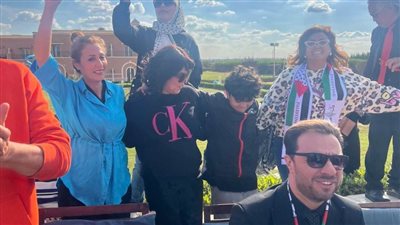 نجوم الفن في افتتاح اليوم الفلسطيني بمهرجان الفيوم