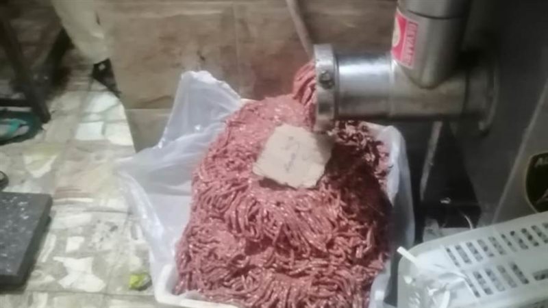 ضبط 2,140 كجم لحون