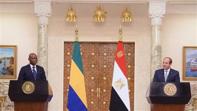 السيسي: اتفقت مع رئيس الجابون على استمرار جهود الدولتين فى إرساء الأمن والاستقرار في محيطهما الأقليمي
