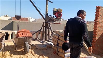 مرافق البحر الأحمر تنفذ حملات لإزالة مخالفات البناء بدون تراخيص بمدينة الغردقة | صور