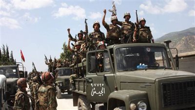 عاجل ..مصدر عسكري سوري: وصول تعزيزات عسكرية للقوات المسلحة في ريف حماه