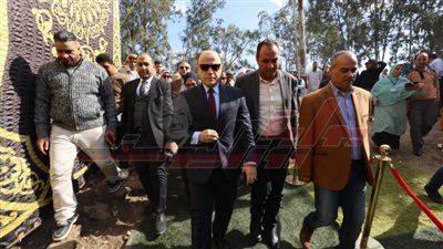 محافظ كفر الشيخ يتفقد قوافل المبادرة الرئاسية 