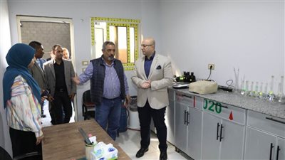 محافظ بني سويف يتفقد عددا من مصانع الأسمدة والصناعات الخشبية والأثاث