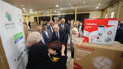 تسليم 44 جهازا كهربائيا لـ 11 فتاة من المقبلات على الزواج بكفر الشيخ