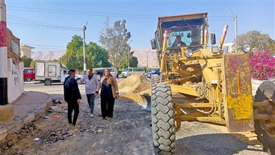 تطوير ورفع كفاءة عدد من المواقع والشوارع والحدائق العامة بسوهاج 