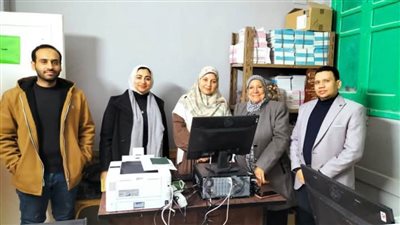 افتتاح مركز إصدار البطاقات الصحية بعيادة الفرافرة لتيسير خدمات التأمين الصحي للمواطنين