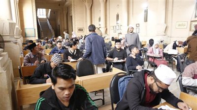 انطلاق اختبارات البرنامج العلمي النوعي للوافدين في الفقه الشافعي بالجامع الأزهر