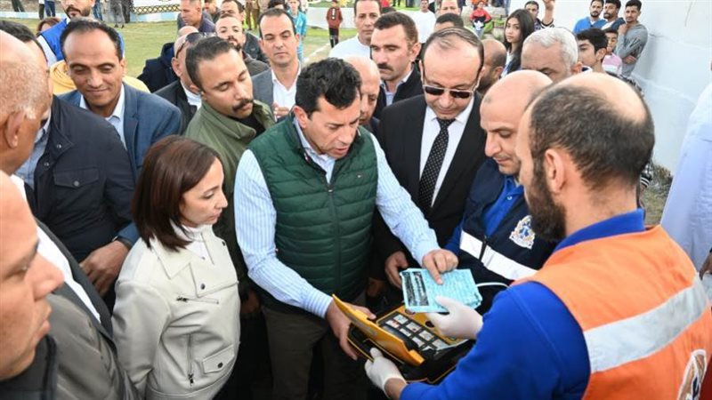 جانب من الزيارة