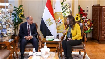 وزيرة التنمية المحلية تبحث مع محافظ المنيا مستجدات تنفيذ برنامج التنمية المحلية في صعيد مصر