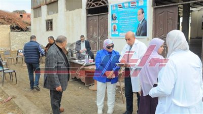 جامعة كفر الشيخ تطلق قافلة بيطرية لقرية معذور ضمن المبادرة الرئاسية «بداية»