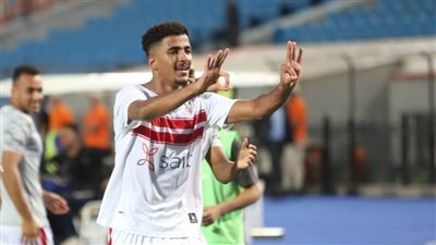حسام عبد المجيد يكمل الرباعية للزمالك أمام المحلة