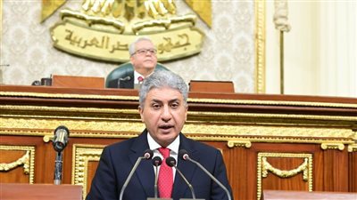  وزير السياحة والآثار يلقي بيان وزارة السياحة والآثار بالجلسة العامة لمجلس النواب