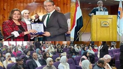 جامعة 6 أكتوبر تكرّم نقيب الإعلاميين لإسهاماته العلمية ودوره في ضبط المشهد الإعلامي