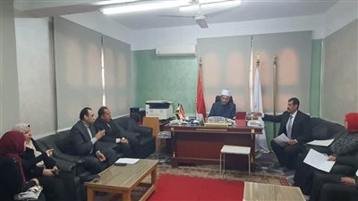  بالصور.. منطقة الغربية الأزهرية تستعد لتفعيل المنظومة الإلكترونية