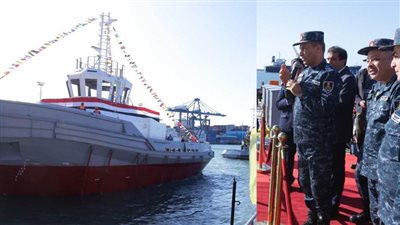 عاجل.. قائد القوات البحرية يشهد تدشين القاطرة الثالثة من طراز ASD 